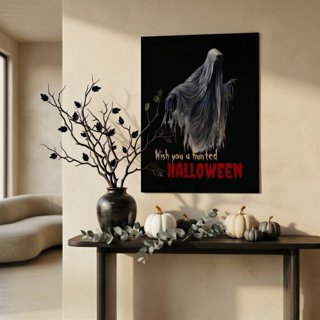 Haunted Halloween Ghost Gothic Wall Art Poster (Creator Uploaded)