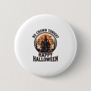 Haunted Halloween Shirt With Spooky Manor Art_1 6 Cm Round Badge