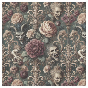 Haunted Harmonics – Gothic Classic Tile Fabric