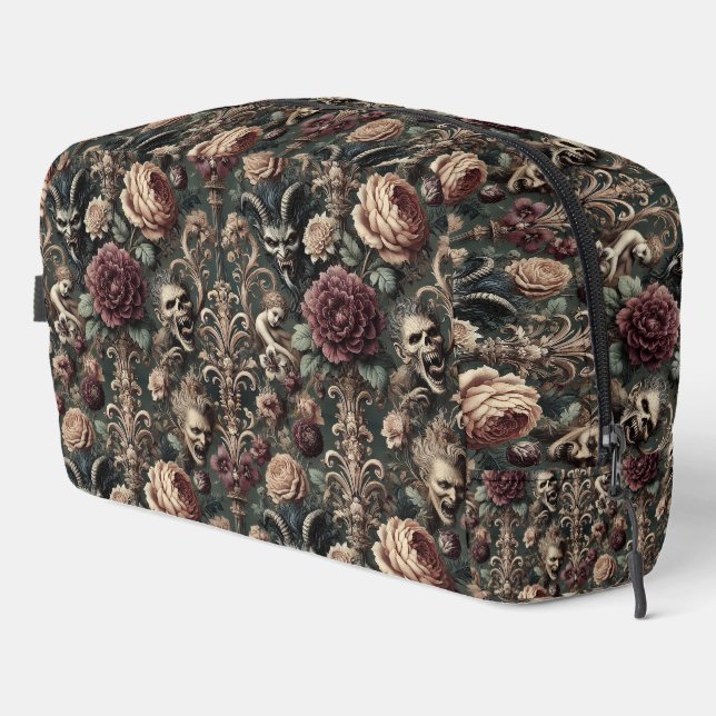 Haunted Harmonics – Gothic Victorian  Dopp Kit (Right Corner)