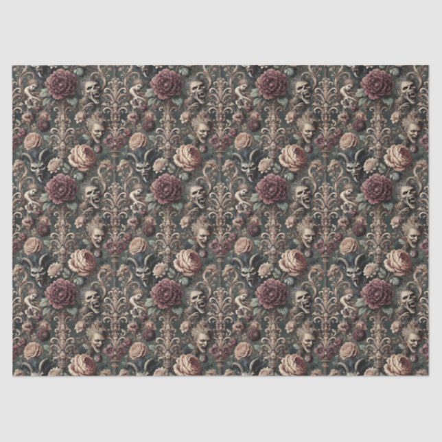 Haunted Harmonics – Gothic Victorian  Tissue Paper (Front)