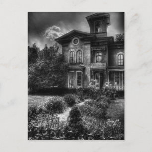 Haunted - Haunted House Postcard