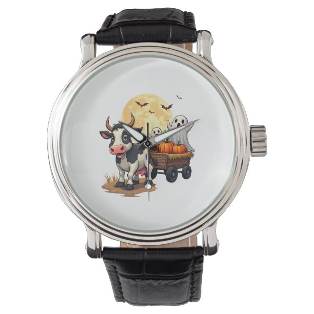 Haunted Hayride Cow Watch (Front)