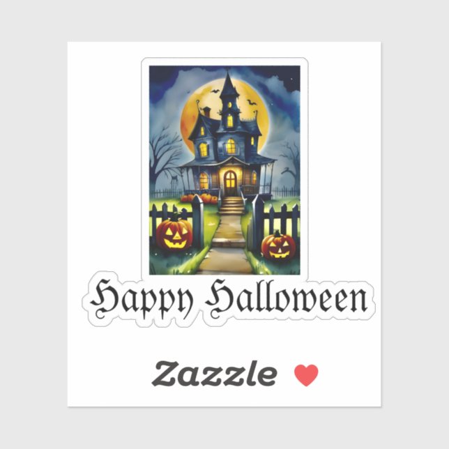 Haunted Hollow & Moon  (Sheet)