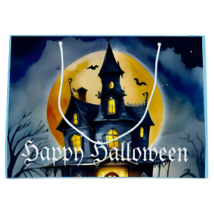Haunted Hollow & Moon  Large Gift Bag