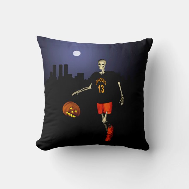 Haunted Hoops Cushion (Front)