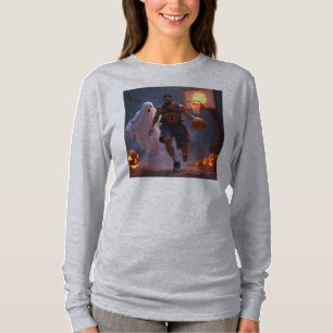 Haunted Hoops: Midnight on the Pumpkin Court T-Shirt