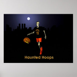 Haunted Hoops Poster