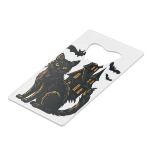 Haunted House and black cat