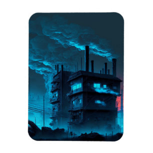 Haunted House Apron Magnet