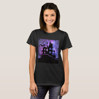Haunted House at Night T-Shirt
