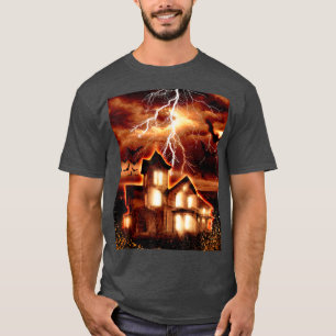 Haunted House Blitz and Thunder  T-Shirt