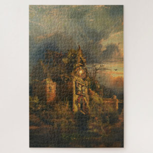 Haunted House (by Thomas Moran) Jigsaw Puzzle