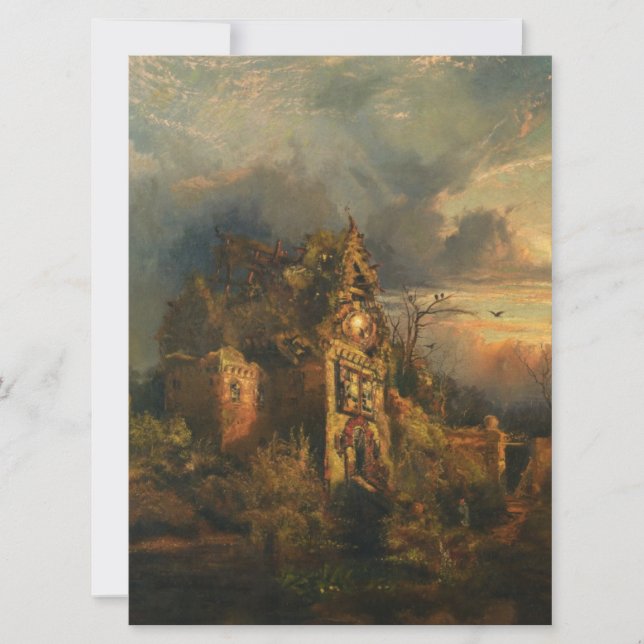 Haunted House Card (Front)