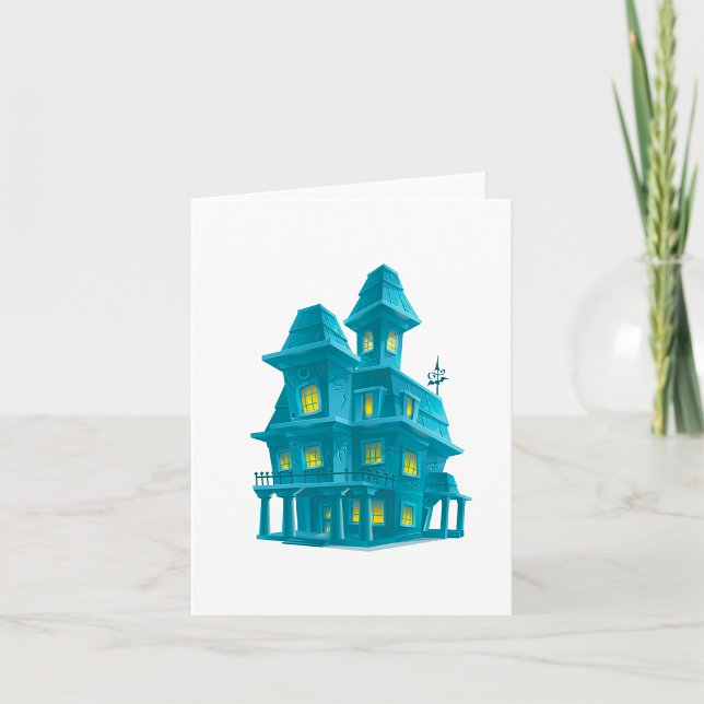Haunted House Card (Creator Uploaded)