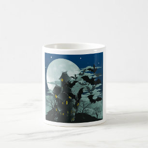 Haunted House Full Moon Mug