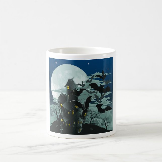 Haunted House Full Moon Mug (Creator Uploaded)