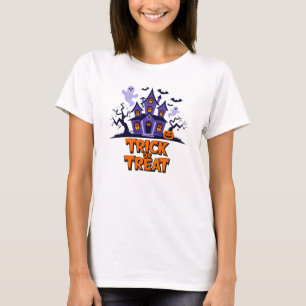 Haunted house fun for Halloween treats! T-Shirt