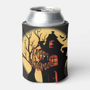 Haunted House - Halloween Can Cooler