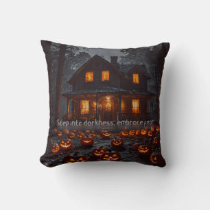 Haunted House - Halloween Cushion