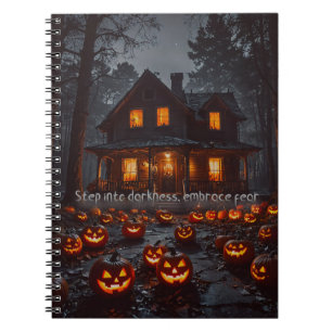 Haunted House - Halloween Notebook
