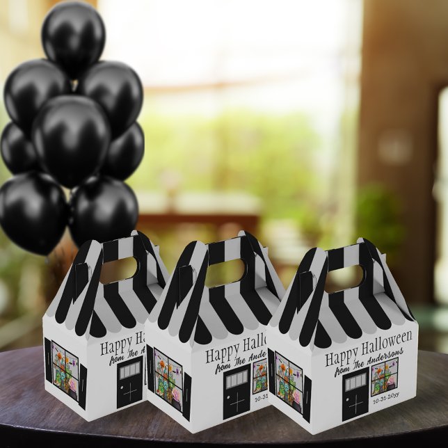 Haunted House Halloween Party Favour Box (Creator Uploaded)