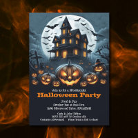 Haunted House Halloween Party