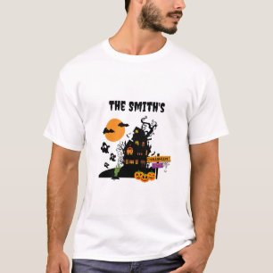 Haunted House Halloween Party Men's Basic T-Shirt