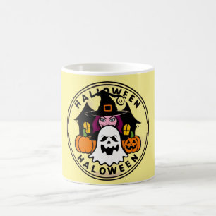 haunted house, Halloween, spooky designs, ghost c Coffee Mug