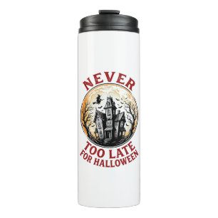 Haunted House Halloween Vintage Engraving Shirt_1 Thermal Tumbler