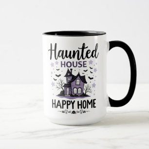 Haunted House Happy Home Mug