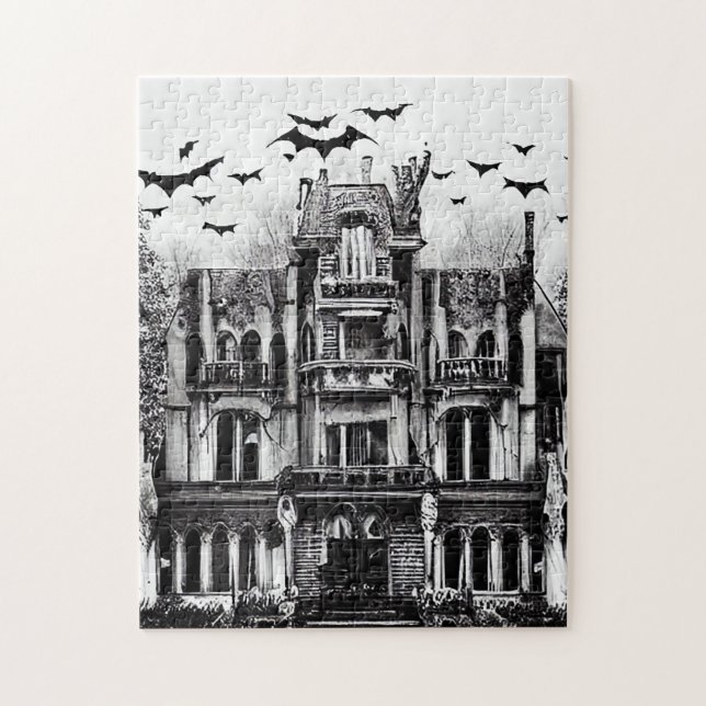 Haunted House Jigsaw Puzzle (Vertical)