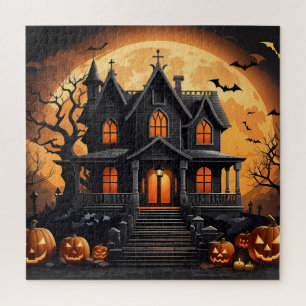 Haunted house jigsaw puzzle
