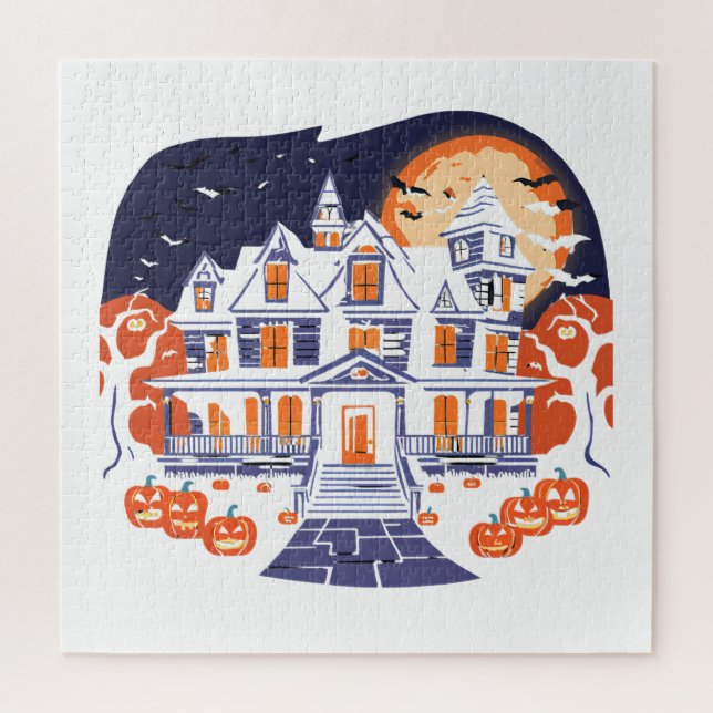Haunted House Jigsaw Puzzle (Vertical)