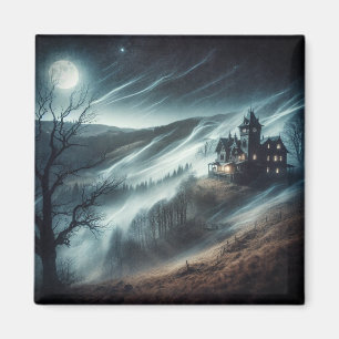 Haunted House Magnet