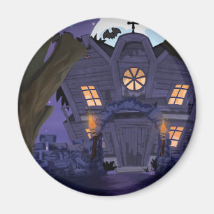 haunted house magnet