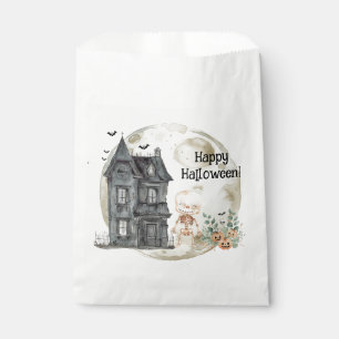 Haunted House Mummy And Friends Halloween Party Favour Bag