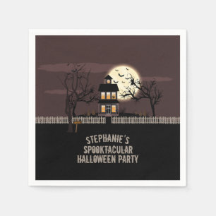 Haunted House Napkin