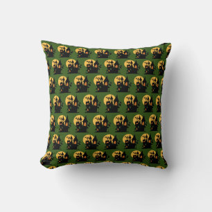 Haunted House Pattern Cushion