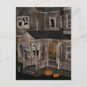 Haunted House Post Card