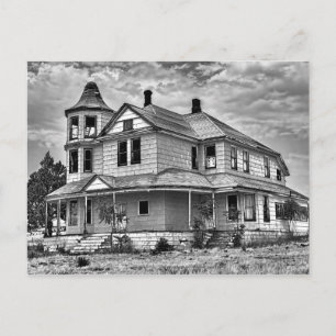 HAUNTED HOUSE POSTCARD