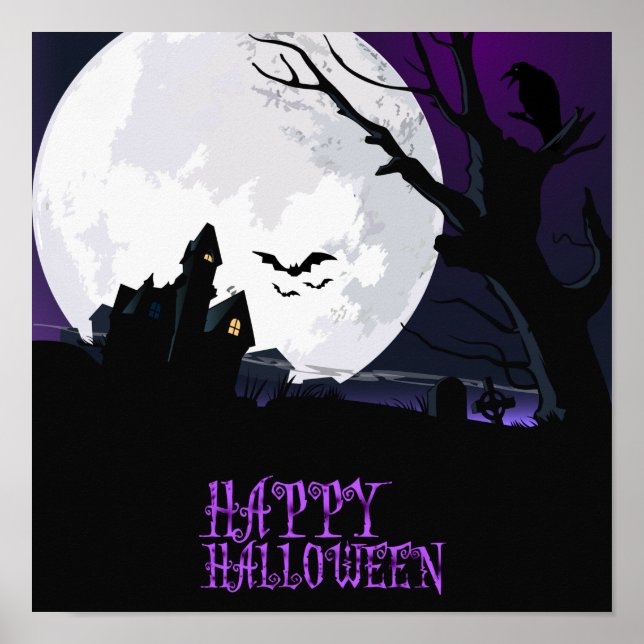 Haunted House Poster (Front)