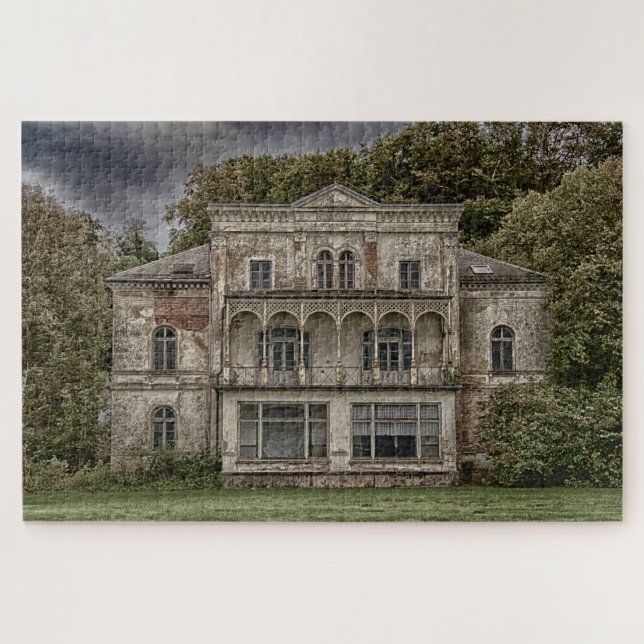 haunted house puzzle (Horizontal)