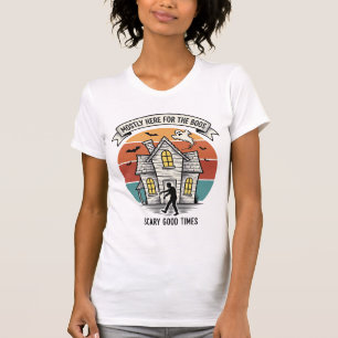 Haunted House Shirt Funny Vintage Halloween Scare