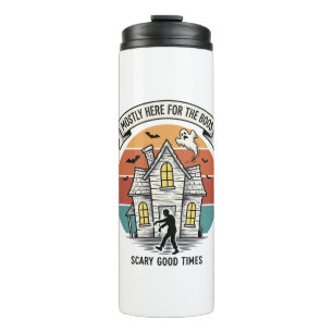 Haunted House Shirt Funny Vintage Halloween Scare Thermal Tumbler