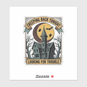 Haunted House Shirt with Engraved Spooky Manor Moo
