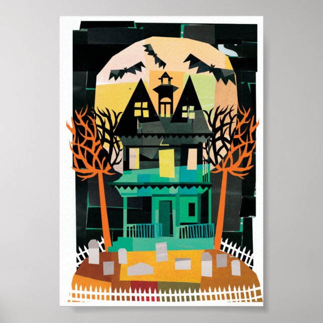 Haunted House Spooks Poster (Front)