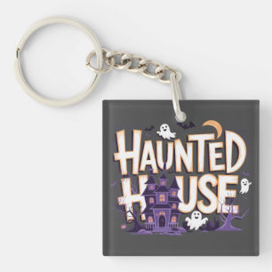 Haunted House - The Night of the Ghosts Key Ring