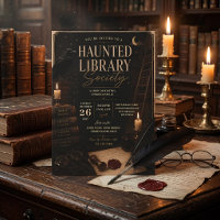 Haunted Library Society Halloween Party
