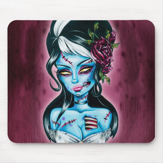Haunted Mansion Girl Mouse Pad (Front)